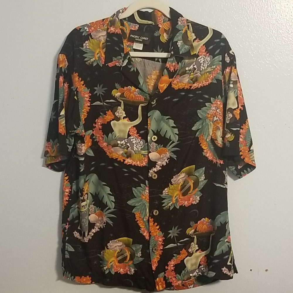 Pacific Coast young men aloha shirt